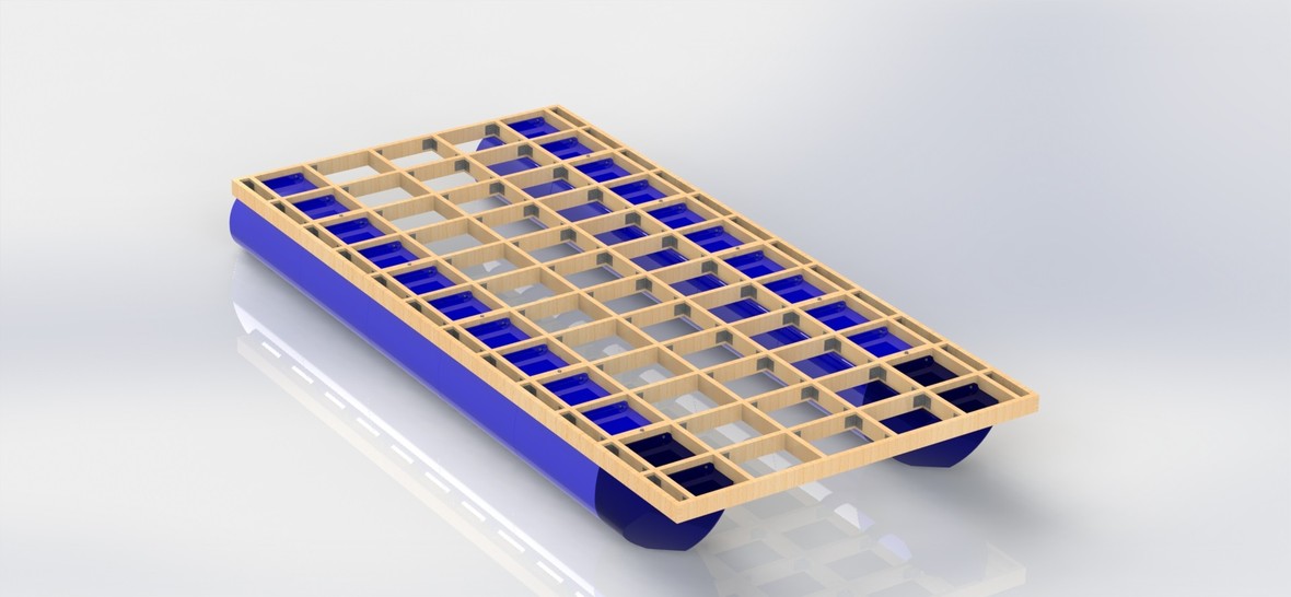 Plateforme de natation