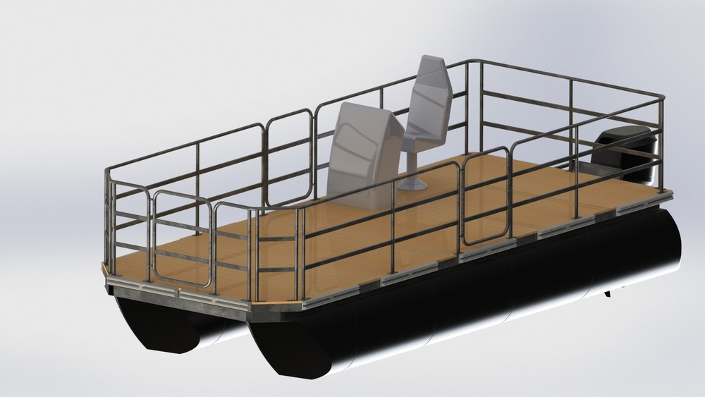 Bateau de travail
